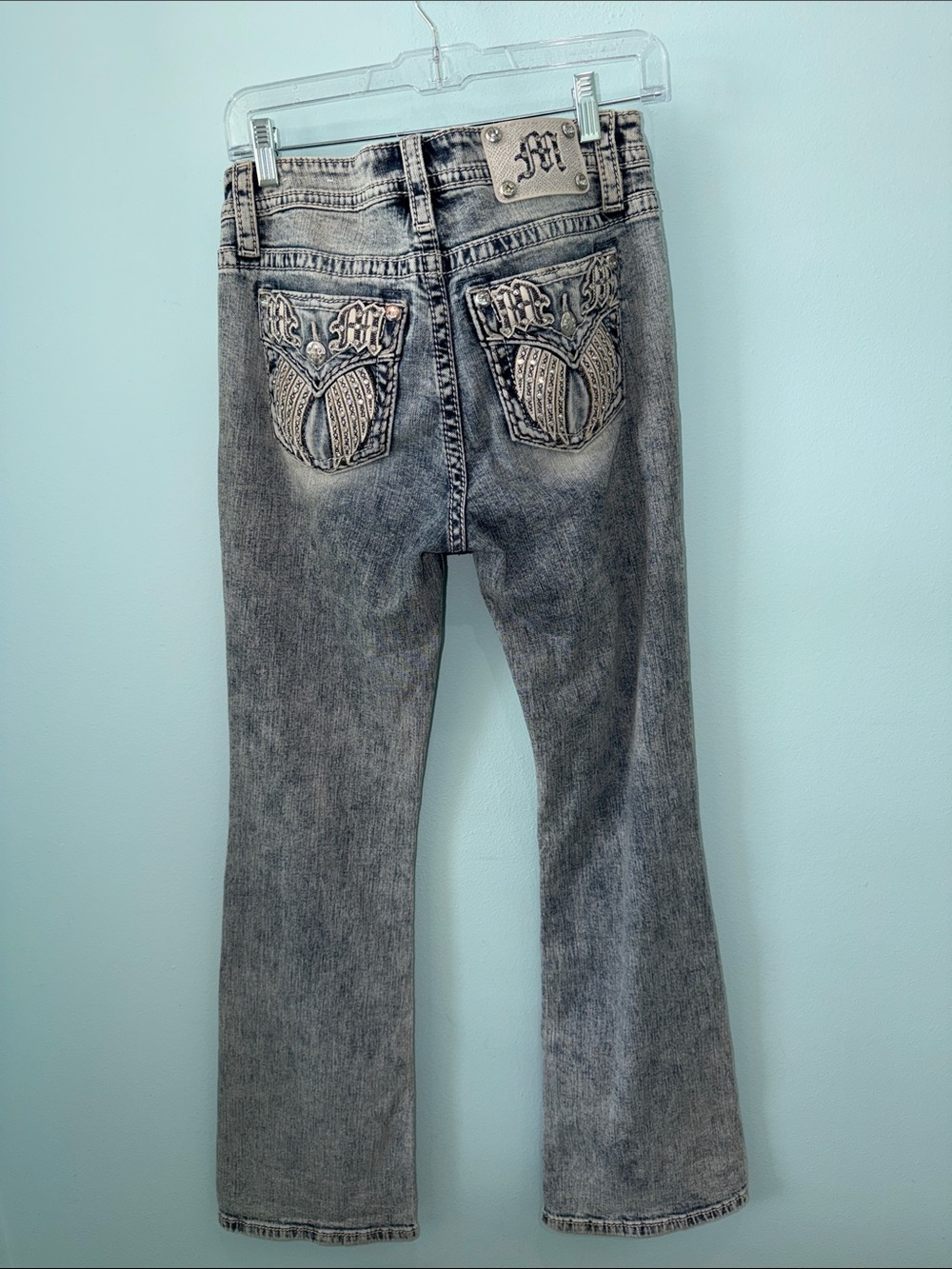 Miss Me Light Wash Mid Rise Boot Jeans💙🫶🏻